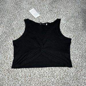 Black Crop Top